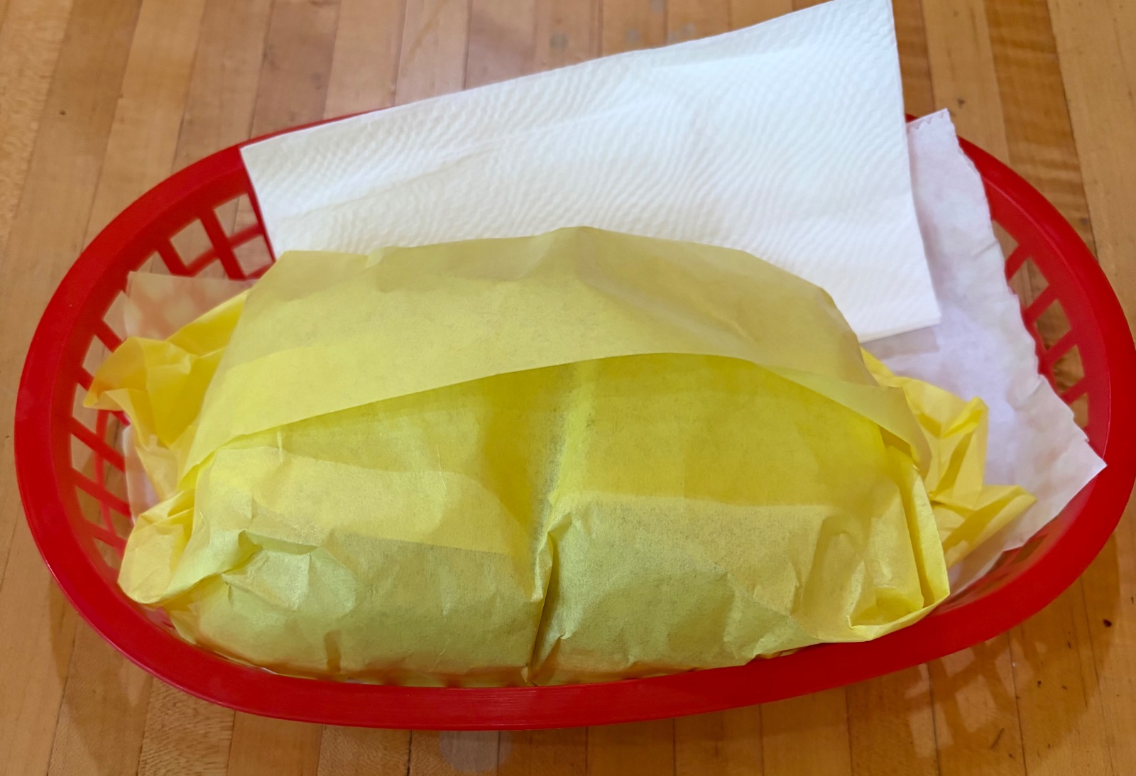 By the time I had made it here los Victor‘s Mexican food. I was absolutely starving. It was all I could do to not open this beautiful torta.